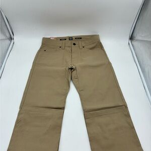 Prana Men's Tan Straight-Leg Jeans, 30-32